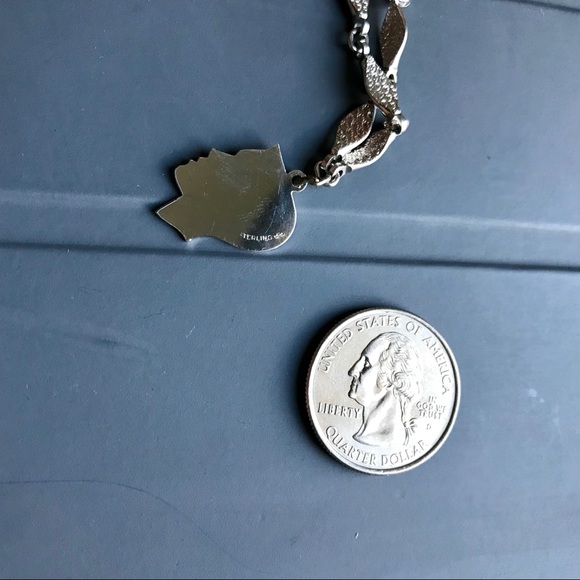 Sterling Engraved Boy Charm Bracelet - Picture 2 of 2